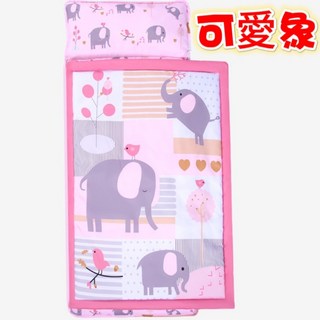 兒童睡袋 - Dumbo 小飛象卡通造型 加厚羽絨棉填充 附贈收納提袋 居家/幼稚園適用 春夏新款便攜一體式幼兒園睡袋, 春夏新款便攜一體式幼兒園睡袋~可愛象