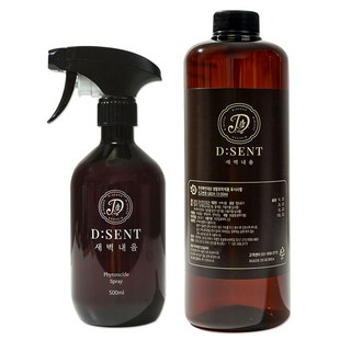 새벽내음 던센트 잎편백수 천연 피톤치드 원액, 1개, 1L