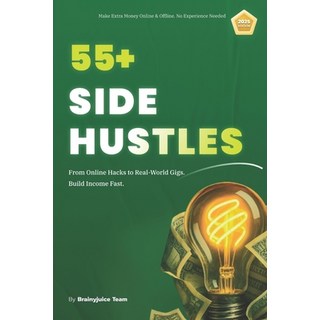 (英文圖書)55+ Side Hustles: Make Extra Money Online & Offline with No Experience. Real Way... 平裝版, Independently Published, 英文