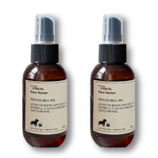 위러브코코 천연 강아지 눈물 지우개 페이스 워터, 2개, 50ml