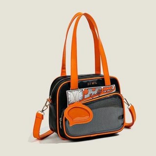 이타백 ITABAG 일본 만화 Itabag 크로스바디 토트 JK 숄더백 작은 여자 대학생 Ita 가방 삽입 H208