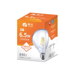 舞光 小珍珠燈絲燈 E27 6.5W 愛迪生燈泡 仿鎢絲燈泡 LED燈泡, 1個