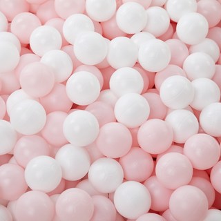 유아동마루 아기볼풀공 5.8cm 혼합 색상 100P/200P 국산 KC인증, 핑크+화이트100P, 1개