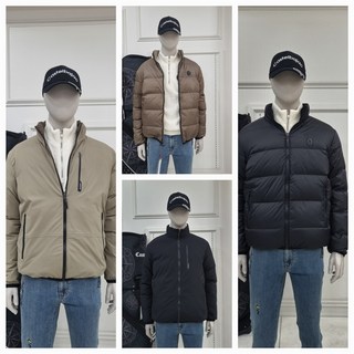 까스텔바작 남성골프 겨울 양면 구스 다운점퍼DWDW203