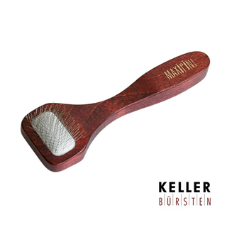 (크라운로얄 샘플증정) 지오디독 독일 켈러 맥시핀 슬리커 브러쉬 엉킨털제거 XS 도그쇼 애견 고양이 미용, 브라운, 1개