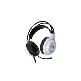 DOBE PS5 PRO PS4 SWITCH 通用立體聲有線耳罩式耳機 3.5mm接頭 多平台兼容 清晰通話 舒適佩戴, 新款白色耳機(外盒盒損)