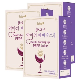 스캇나인 악마의 빼빼 주스 ABC 클렌즈 레시피 쥬스, 52.5g, 3개