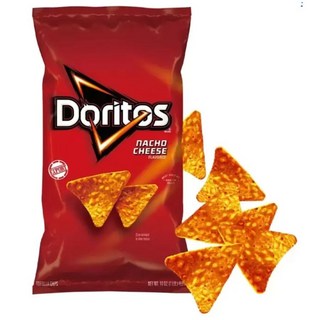 多力多滋起司玉米片，濃郁起司風味，酥脆口感，家庭分享最佳零食, 454g, 1包