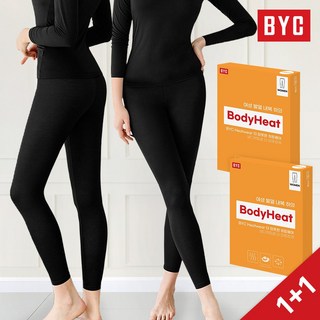 1+1] BYC 여성 보디히트 발열 내복 하의 히트텍
