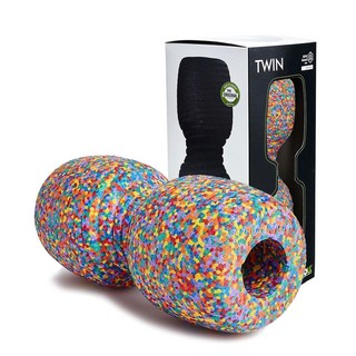 블랙롤 트윈 폼롤러, 1개, 레인보우