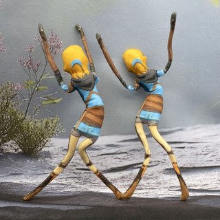 抽象公仔玩偶 隨意造型 塞爾達傳說 林克 大魔王 抽象無白邊 老鼠干 公仔 鐵絲骨架 活動 毛絨 玩偶 抽象娃娃 抽象玩偶, 林克大魔王睜眼,28厘米, 1個