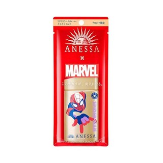 아네사 ANESSA 아네사 퍼펙트 UV 스킨 케어 밀크 N 스파이더맨 자외선 차단 UV 프루티 플로랄향 스파이더맨 본체 60mL, 상세페이지 참조, 1개