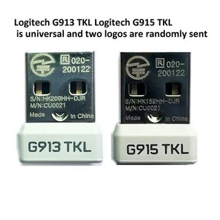 로지텍 무선 게이밍 키보드용 USB 동글 신호 마우스 수신기 어댑터 G913 G915 G913 TKLG915 TKL 신제품, [06] G913 G915 TKL White, 1개