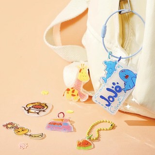 투데이리빙 12p 세트 키링 만들기 수축 페이퍼 + 야광 마법 종이 줄어드는 필름, 12장, R89200A(화이트