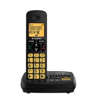 ALCATEL 阿爾卡特 TA500TW 中文顯示數位無線答錄電話 - 大林電子, 1個