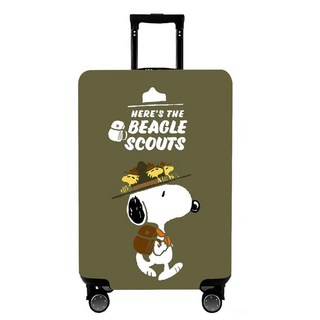 行李箱保護套 彈力 加厚耐磨損 拉桿旅行箱防塵外套 卡通