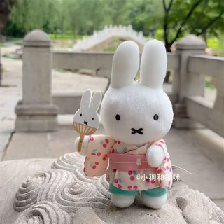 可愛草莓公仔玩偶掛件 日系毛絨周邊, 1個, 【櫻桃浴衣】米菲包掛