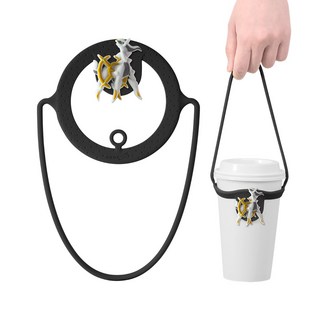 Bone 寶可夢系列飲料杯綁 阿爾宙斯款 環保杯套 飲料提袋, 1個, 阿爾宙斯