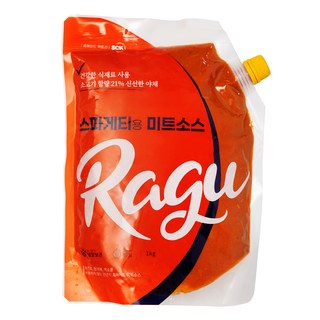 SCK 라구소스 스파게티용 미트소스 1kg 호주청정우 소고기 듬뿍!! 무방부제 이탈리안 가정식 느낌의 라자냐 볼로네제 파스타, 1개