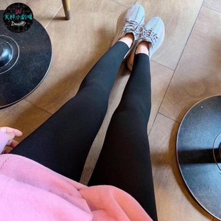 高腰內刷毛發熱褲，大彈性，踩腳設計，保暖打底褲