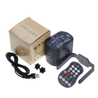 激光燈 霓虹燈丨紅外線遙控 聲控 自走丨七彩燈 夜店燈 舞臺燈 鐳射燈 氣氛燈 旋轉燈 派對燈 KTV 晚會, 遙控+聲控RGB激光燈（插電款）