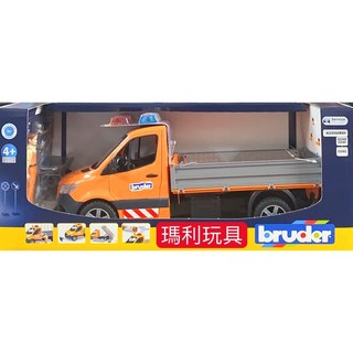 BRUDER 賓士工程車 遙控堆高機 玩具車 2677, 1個