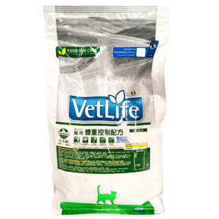 Farmina 法米納 VetLife VC7 貓用處方體重控制飼料, 2kg, 1袋, 其他肉類
