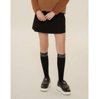 100%정품 헤지스 골프 여성 스커트 가격인하블랙 약기모 뒷플리츠 TR A라인 여자골프스커