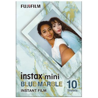 FUJIFILM 富士 instax mini 拍立得底片 大理石 藍石紋 mini系列適用 台南弘明公司貨, 1個