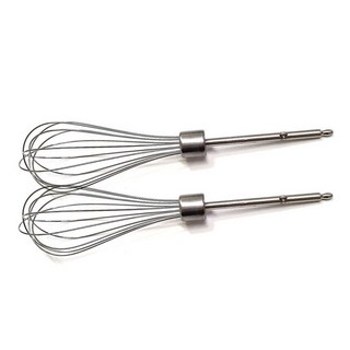 12線打蛋棒 打蛋器 304不鏽鋼 手持式攪拌棒 攪拌頭 適用鍋寶/勳風機型, 1個, 【21.5cm】2支(送蛋黃分離器)