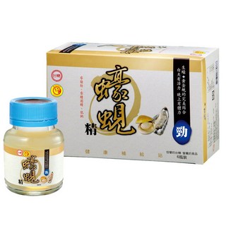 台糖蠔蜆精 x 6瓶裝-零脂肪、零膽固醇、低鈉-滋補強身、增強體力, 1箱, 62ml