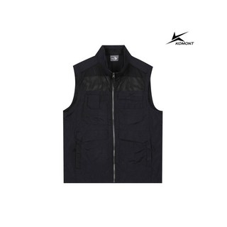 [코몽트] 남성 메쉬 포켓 집업 베스트