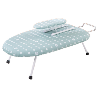 可折疊迷你熨衣板 折疊燙衣板 熨燙板 燙斗板 桌上燙衣板 摺疊燙衣板, 清新綠