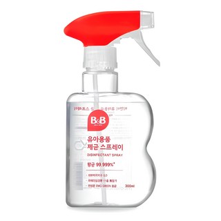 비앤비 유아용품 제균 스프레이 용기형, 300ml, 1개