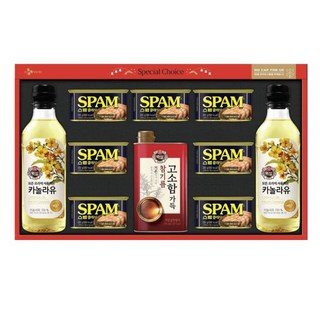 CJ제일제당 특별한선택 N호 스팸 선물세트 (쇼핑백포함), 1개