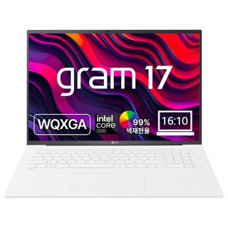 LG전자 그램 17ZD90SU-GXF6K 인텔 14세대 울트라5 노트북, Free DOS, 8GB, 256GB, 에센스 화이트
