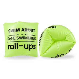 스윔어바웃 롤업 암링 암튜브 튜브 팔 미니 감성 튜브, 그린, 1세트