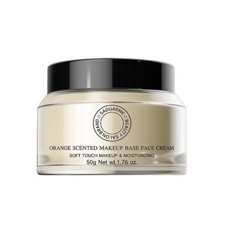 莎杜亞美橘子面霜 妝前柔潤打底霜 隔離保濕 隱形毛孔 底妝救星, 1個, 【遠離卡粉】1瓶
