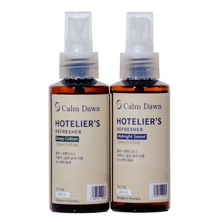 캄던 호텔리어스 리프레셔 100ml 탈취 방향제 딥 코튼 미드 나잇스윗, 1개