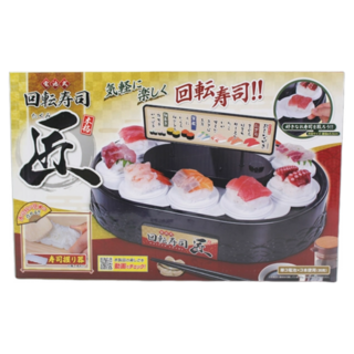 迴轉壽司盤/甜點旋轉機 (附電池), 迴轉壽司機(附3顆電池)