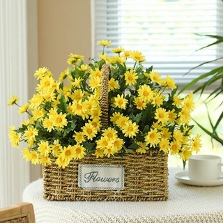 시들지 않는 꽃바구니 만들기 들꽃 감성 인테리어 효과 러블리 조화꽃, SIS-461 코스모스, SIS-461 코스모스/01.화이트, 1개