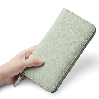 真皮長夾 牛皮錢包 男女適用 禮物選擇 027