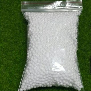 3-5mm保麗龍球 懶人骨頭 懶人沙發 萬聖節 聖誕節 開party 學校辦活動 公司辦活動 特殊活動 雪花 雪景 造景, 1個, 一包, 白色