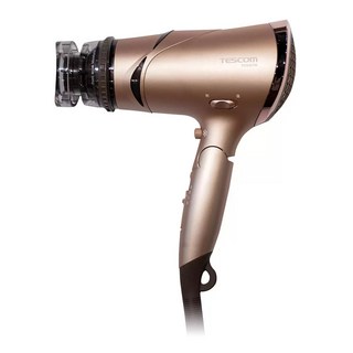 TESCOM負離子保濕吹風機，多段溫控輕巧護髮，沙龍級體驗, 金色, TID980TW