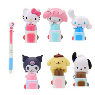 일본정품 산리오 피규어 마스코트 펜텔 에너겔 2색볼펜, 포차코, 1개