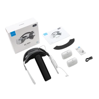 BOBOVR E3 Pro Tiwn 배터리 스트랩 액세서리 Meta Quest 3/3S와 호환 가능 확장 재생 시간 Comfort Fit 3.5, 01 CHINA, 01 E3 PRO-B100