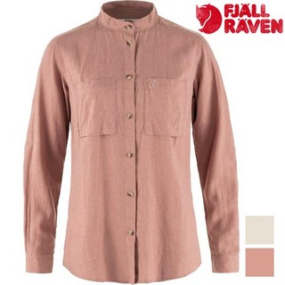 Fjallraven 北極狐 Ovik Hemp 女款麻混紡長袖襯衫，透氣舒適，戶外休閒必備