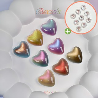 메이유어 비즈 8종 단품 자석젤네일, 1개, 8ml, MZ82+정품스톤1알