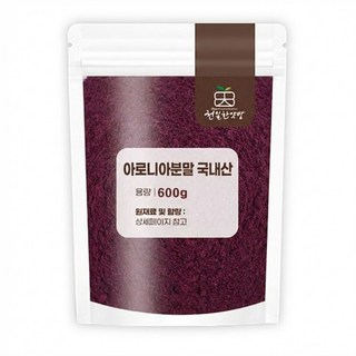 천일한약방 국산 아로니아분말 아로니아가루, 600g, 1개