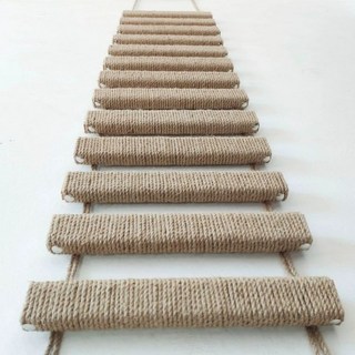 고양이미끄럼틀 소나무 목재 이중 용도 등반 프레임 견고한, 1개, 50cm-럭셔리 검마